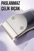 Paslanmaz Çelik Bıçaklı Hassas Çelik Bıçaklı Tıraş Makinesi thumbnail 2
