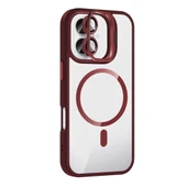 iPhone 17 Kılıf Remim Magsafe Lensli Kamera Standlı Kapak - 5