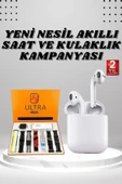 7 Kordonlu Akıllı Saat Ve 2.Nesil Kulaklık Yüksek Ses Kaliteli Uzun Pil Ömrü thumbnail 1