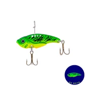 Vibrasyon Yem - LRF/Spin Jig - Fishack VibraX - 7g 40mm - Tiger Strike - UV Boyalı - 1