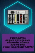 Dijital Göstergeli Powerbank Kulaklık ve 7 Kordonlu Yeni Nesil Akıllı Saat Amoled Ekran - 3