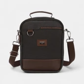 Lederax Kanvas Kumaş El Çantası ve Omuz Çantası NWP553 thumbnail 3