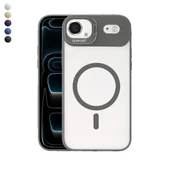 iPhone 17 Air Kılıf Remim Magsafe Lensli Kamera Standlı Kapak - 1