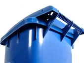 Omnipazar SY-6510 Tekerlekli Kapaklı Plastik Çöp Konteyneri 240 lt - 10