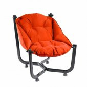 Kolay Kurulum Ergonomik Paşa Bahçe Keyif Koltuğu (Turuncu) - 1