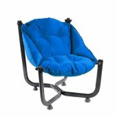 Kolay Kurulum Ergonomik Paşa Bahçe Keyif Koltuğu (Mavi) - 6