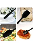 Mucit Home 6 Adet Isıya Dayanıklı Yanmaz Yapışmaz Silikon Spatula Seti - 3