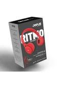 Js80 Ritmo Universal 3,5 Mikrofonlu Kulaklık Kırmızı - 4