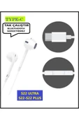 Galaxy S22 Ultra S22 S22 Plus Kulaklık Type C Kulaklık Kablolu Tak Çalıştır - 2