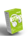 Mikrofonlu Kulaklik 3,5 Universal Js80 Ritmo Beyaz - 1