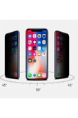 Iphone X Privacy Kavisli Gizlilik Filtreli Ekran Koruyucu - 1