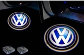 Volkswagen LOGOLU Kapı Altı Led Logo KARANLIK Sensörlü Yeni Nesil thumbnail 1