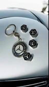 Mercedes ile uyumlu 1 adet Damla Anahtar 4 adet sibop Kapağı Plastik damla thumbnail 1