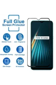 Oppo Realme 5i ve 6i Uyumlu Ekran Koruyucu Cam Mat Seramic 9d Full Kap - 6