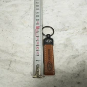 Hyundai Yazılı Ve Logolu Anahtarlık (KAHVERENGİ) TERMO DERİ thumbnail 3