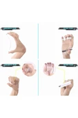 Iphone 6 Iphone 6s Seramik Nano Beyaz Esnek Tam Full Kaplayan Kırılmaz Cam Ekran Koruyucu - 5