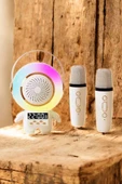 Çocuklara Özel Kablosuz Bluetooth Bağlantılı Karaoke Mikrofon - 5