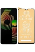 Oppo Realme 5i ve 6i Uyumlu Ekran Koruyucu Cam Mat Seramic 9d Full Kap - 1