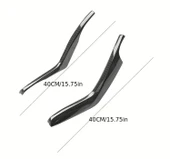 HONDA CİVİC FC5 FK7 2016 2021 model SEDAN HATCHBACK Vites Kolu Sol ve Sağ Trim KARBON AKSESUAR thumbnail 4