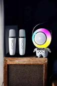 Çocuklara Özel Kablosuz Bluetooth Bağlantılı Karaoke Mikrofon - 3