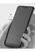 Huawei Mate 10 Lite Siyah Mat Tam Full Kaplayan Seramik Nano Cam Ekran Koruyucu - 1