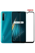Oppo Realme 5i ve 6i Uyumlu Ekran Koruyucu Cam Mat Seramic 9d Full Kap - 2