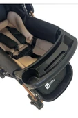 TURHAN BEBE 3 Kademe Yatış Pozisyonu Bardaklı Çift Yönlü Bebek Arabası - 3