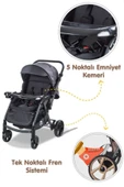 Baby Care 2024 Yeni Nesil Maxi Pro Çift Yönlü Bebek Arabası thumbnail 5