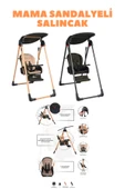 TURHAN BEBE Yeni Doğan Çeyiz Seti Kabin boy Bebek Arabası+Puset+Park Beşik+Salıncak+Yürüteç+Oyun Halısı - 4