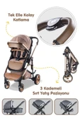 TURHAN BEBE Colorado Chrome Travel Sistem Bebek Arabası Puset thumbnail 4