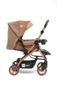 Mimma Baby MB-140 LİFE GOLD & SİYAH ÇİFTYÖNLÜ BEBEK ARABASI & TAŞIMA PUSET - 3