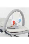 TURHAN BEBE Lüx Oyuncaklı Kademe Ayarlı Ana Dizi Ev Tipi Ana kucağı Anne Yanı Beşik - 3