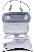 BabyHope Baby Hope Elegance Otomatik Sallanır Kumandalı Anakucağı Mavi - 6
