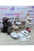 TURHAN BEBE Yeni Doğan TERRA Lüx Bebek Çeyiz Seti (16 Parça) - 1