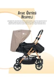 LİA BEBEK 4 Baby Çift Yönlü Travel Sistem Bebek Arabası Ayak Örtüsü Hediye Ilkadım Bebe thumbnail 3