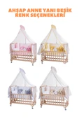 TURHAN BEBE Lüx Yeni Doğan Çeyiz Seti Bebek Araba + Beşik + Yürüteç + Mama Sandalye + Banyo Seti + Oyun Halısı - 2
