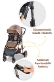 Baby Care Bebek Arabası - Bc 340 Bora Cross - Travel Sistem Bebek Arabası - Kahve thumbnail 5