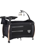 Prego Siyah 8038 Panama 75x110 Bebek Oyun Parkı Yatak Beşik - 1