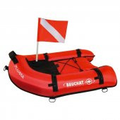 BEUCHAT Şişme Mini Bot PLUMA, Çanta ve 2 Bayrak İle - 1