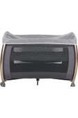 Prego Siyah 8038 Panama 75x110 Bebek Oyun Parkı Yatak Beşik - 4