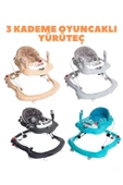 TURHAN BEBE Ahşap Anne Yanı Beşik + Bebek Arabası + Puset + Otomatik Beşik + Yürüteç + Mama Sandalyesi + Çanta - 5