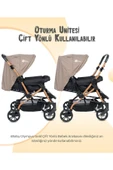 LİA BEBEK 4 Baby Çift Yönlü Travel Sistem Bebek Arabası Ayak Örtüsü Hediye Ilkadım Bebe thumbnail 4