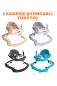 TURHAN BEBE Yeni Doğan King Çeyiz Seti Bebek Araba Puset Beşik Yürüteç Mama Sandalyesi Çanta - 5