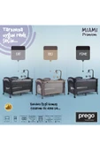 Prego Miami Premium Dönenceli Anne Yanı Oyun Parkı 70x120 cm 8040 - 2