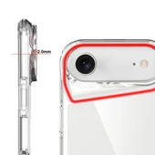 iPhone 17 Air Kılıf Zore T-Max Kapak - Şeffaf thumbnail 5