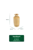 Bambum Lodi - Bambu Vazo 9,6*4,9cm thumbnail 4