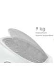 Soft Bebek Banyo Küveti Silikon Fileli, 9 Kg Taşıma Kapasiteli Banyo Oturağı thumbnail 4