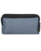 Tebag İki Gözlü Gri Kalem Çantası thumbnail 1