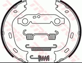 Mercedes Fren Balatası Arka (park Freni Pabucu) W116 76>80 W126 85>91 W123 79>85 R107 74>85 C107 74>81 - Trw Gs8218 thumbnail 1