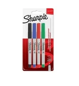 Sharpie Fine Standart Renk Permanent Markör 4'lü - 1